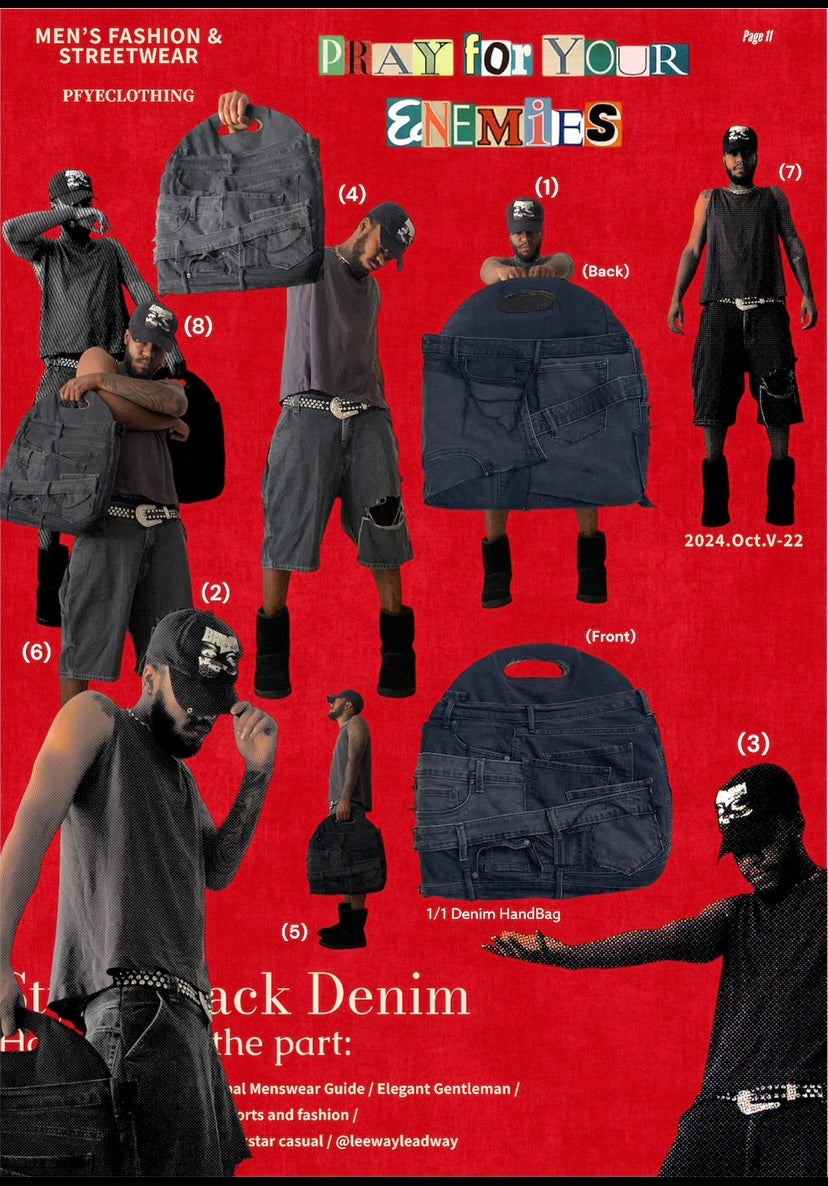 PFYE Denim Tote (L)