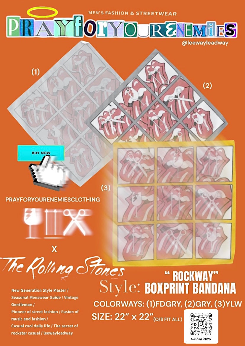 “rockway” PFYE Bandana